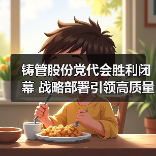 铸管股份党代会胜利闭幕 战略部署引领高质量发展(图1) 铸管股份党代会胜利闭幕 战略部署引领高质量发展(图1)