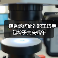粽香飘何处?职工巧手包粽子共庆端午(图2) 粽香飘何处?职工巧手包粽子共庆端午(图2)