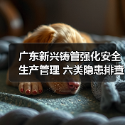 广东新兴铸管强化安全生产管理 六类隐患排查杜绝事故(图1) 广东新兴铸管强化安全生产管理 六类隐患排查杜绝事故(图1)