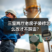 三室两厅老房子装修怎么改才不踩雷?(图1) 三室两厅老房子装修怎么改才不踩雷?(图1)